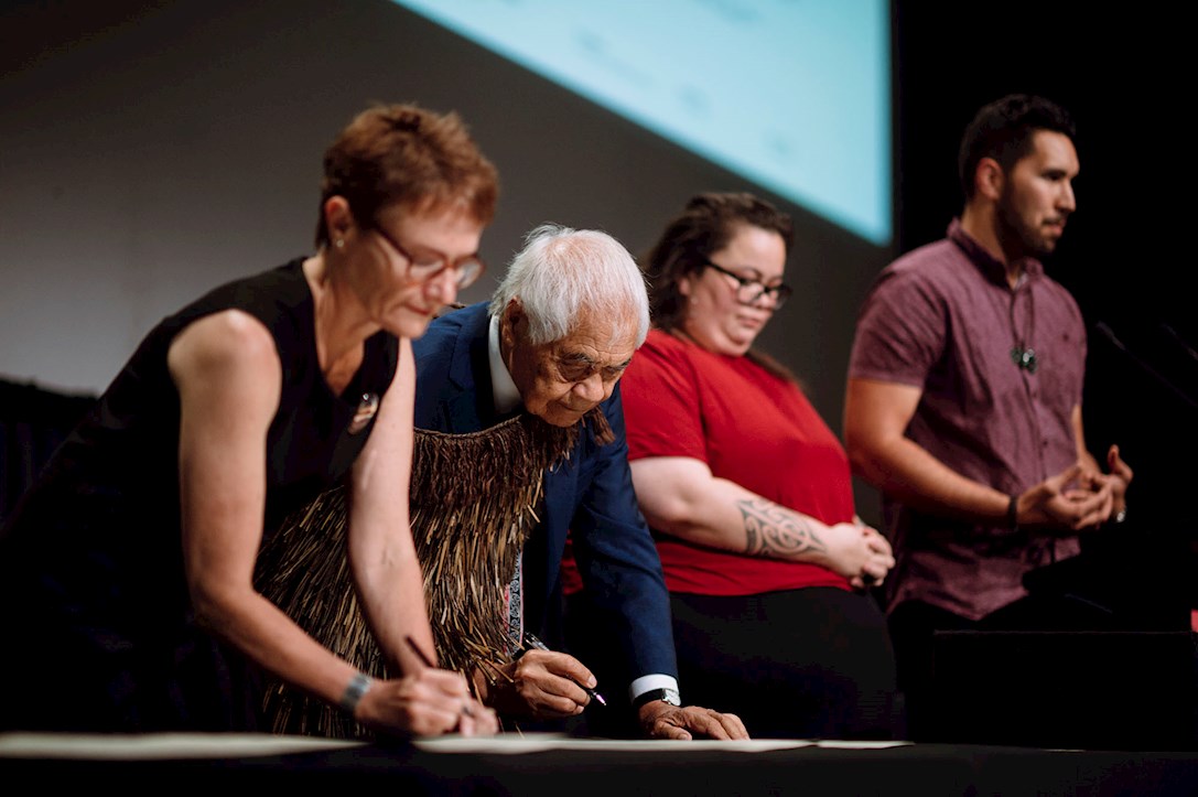 NZIA Kawenata Signing